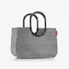 reisenthel loopshopper L Καλάθι Αγορών, Twist Silver, 25 L, Πλαίσιο Αλουμινίου, Πολυεστέρας OR7052