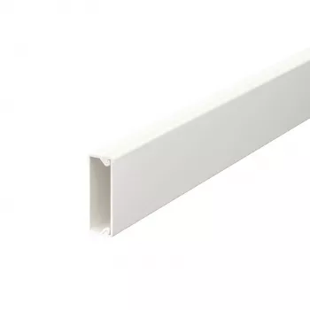 OBO BETTERMANN 6150780 Κανάλι Καλωδίων 2000x30x10 mm Λευκό (RAL 9010), PVC, Καπάκι με Κούμπωμα, 1 Τεμ.