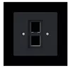 Busch-Jaeger Κεντρική Πλάκα με Δακτύλιο Στήριξης Modular Jack 2561-02-45M 2CKA001753A9929