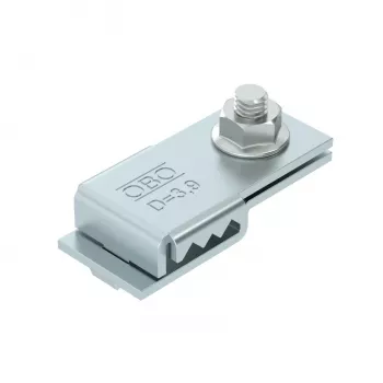 OBO Bettermann VEK-GRM 3.9 FS Ακροδέκτης Σύνδεσης και Γείωσης, 42x19x11 mm, Χάλυβας, Επικαλυμμένος με Ταινία Ψευδαργύρου
