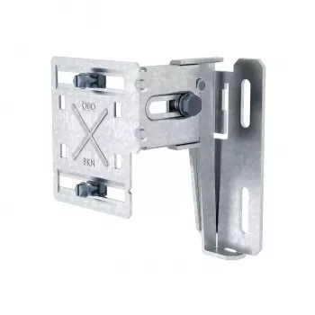OBO Bettermann BKN75 125 κάθετη βάση στήριξης, ρυθμιζόμενο βάθος 78-127 mm, θερμά γαλβανισμένος χάλυβας 6288003