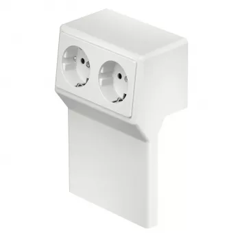 OBO BETTERMANN Rehau δεξαμενή συσκευής με διπλή πρίζα RD 2GT40105 (6132171)