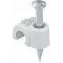 OBO Bettermann μονωμένο κλιπ καρφιού 6-7 mm ανοιχτό γκρι PP 200 τεμ. (2227460)