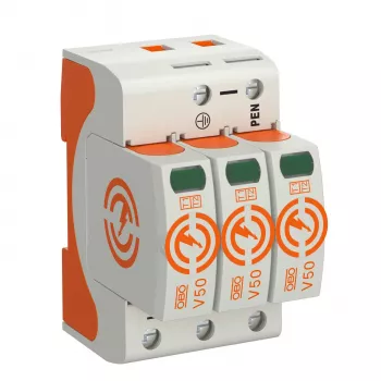 OBO V50-3-280 CombiController 3-πολικός 280V Τύπος 1+2 αλεξικέραυνο 5093511