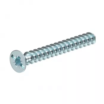 OBO Bettermann 2003271 βίδα συσκευής M4 x 10 mm Pozidriv PZ1 επίπεδη κεφαλή γαλβανισμένος χάλυβας 50 τεμ.