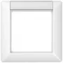 Jung AS 500 πλαίσιο 1-πλό λευκό αλπικό SPAS581NAWW
