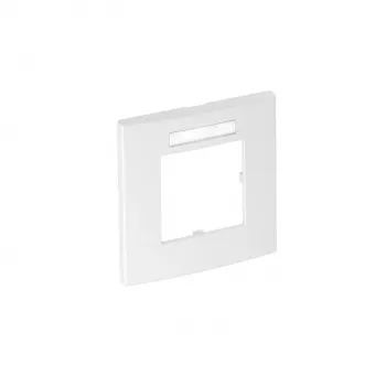 OBO Bettermann AR45-BSF1 RW 1-πλό πλαίσιο κάλυψης 84x84mm λευκό καθαρό 6119338