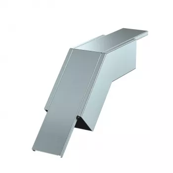 OBO BETTERMANN PLM-BF 45° κατερχόμενη καμπύλη φορέα καλωδίων 800x100mm γαλβανισμένη εν θερμώ 7218106