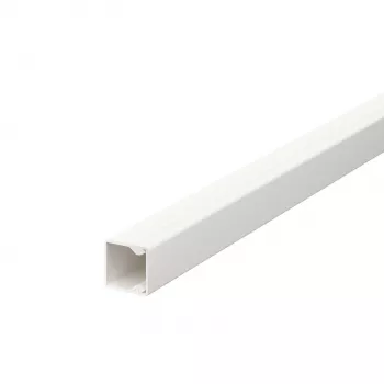 OBO BETTERMANN WDK15015RW Κανάλι καλωδίων 15x15x2000mm PVC Λευκό με οπές βάσης 6191002