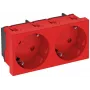 OBO Bettermann Vertr Πρίζα 33°, 2 απλών Schuko STD-D3S SRO2 6120109
