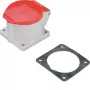 HAGER ECEE325 Επίτοιχη πρίζα CEE ευθεία 32 A IP44