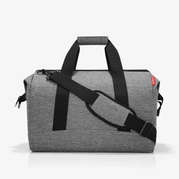 Reisenthel Allrounder L Unisex Ιατρική βαλίτσα με φερμουάρ, Γκρι Μονόχρωμο Πολυεστέρας (MT7052)