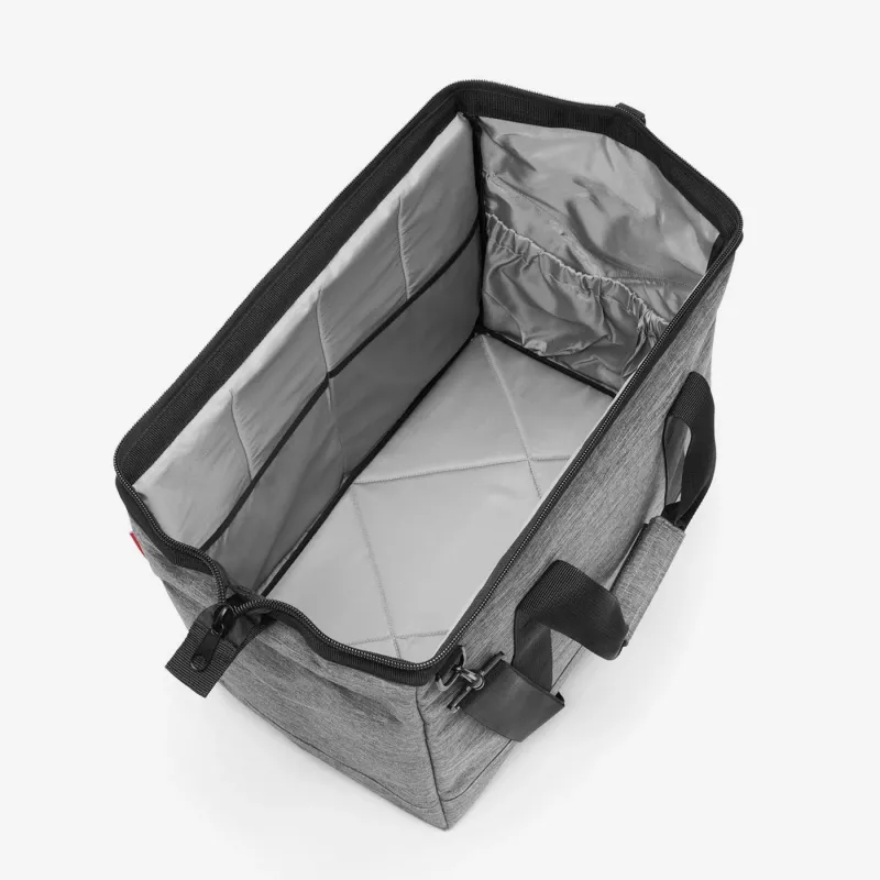 Reisenthel Allrounder L Unisex Ιατρική βαλίτσα με φερμουάρ, Γκρι Μονόχρωμο Πολυεστέρας (MT7052)