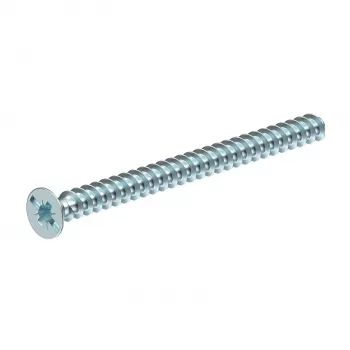 OBO Bettermann 2003279 βίδα συσκευής M4 x 10 mm, γαλβανισμένος χάλυβας, φακοειδής κεφαλή Phillips PZ2, συσκευασία 50 τεμ.
