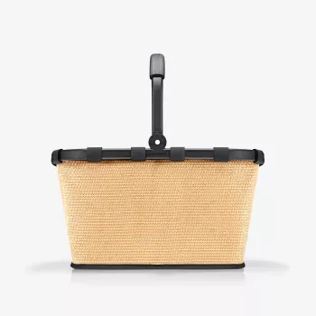 Reisenthel Carrybag Frame Raffia Black Καλάθι αγορών 22L BK 7079