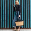Reisenthel Carrybag Frame Raffia Black Καλάθι αγορών 22L BK 7079