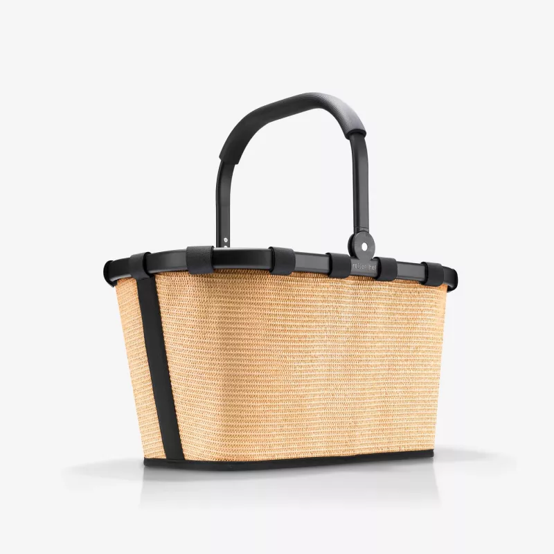 Reisenthel Carrybag Frame Raffia Black Καλάθι αγορών 22L BK 7079