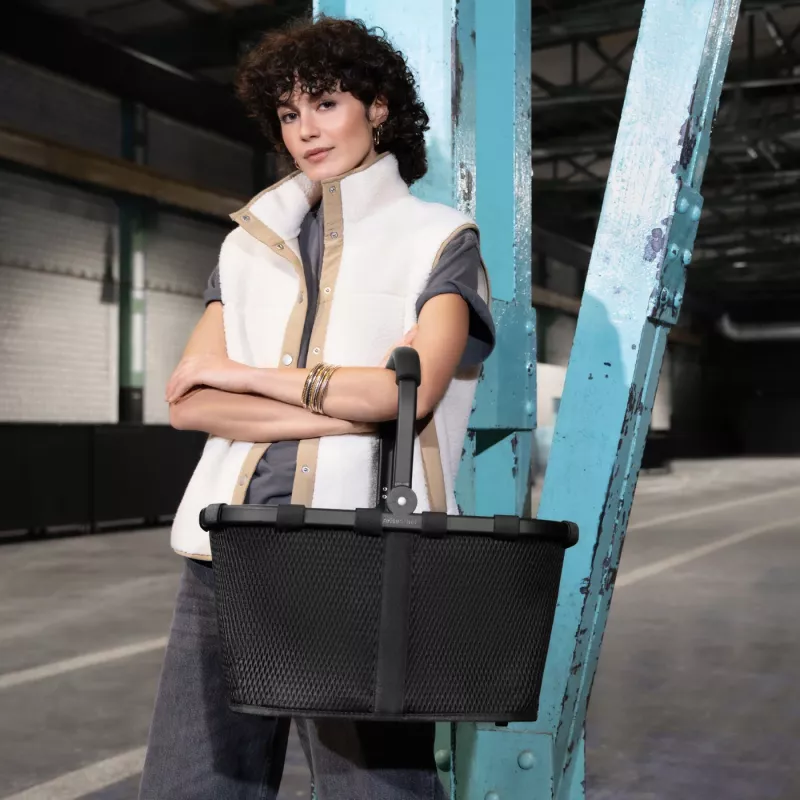 Reisenthel carrybag καλάθι αγορών Mesh μαύρο 22 L BK7082