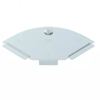 OBO BETTERMANN RBD 90 100 DD κάλυμμα για γωνία 90°, 100 mm, γαλβανισμένος χάλυβας 6036950