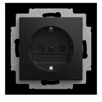 BUSCH-JAEGER BJ 23 EUCB-915 μονάδα πρίζας SCHUKO Safety+ με βιδωτούς ακροδέκτες (2CKA002013A5543)