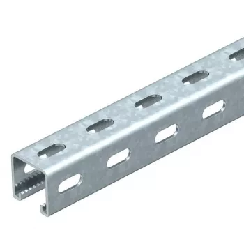 OBO Bettermann MS4141PP03 Ράγα προφίλ C με πλαϊνές οπές, 41x41 mm, 3000 mm, χάλυβας θερμά γαλβανισμένος 1122500