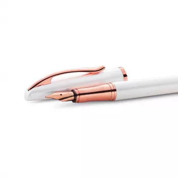 Pelikan Jazz Noble Elegance White Σετ γραφής (στυλό με πένα & στυλό διαρκείας, μεσαία μύτη) 400197471