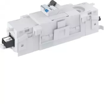 Hager GKEV03SET12 μίνι ερμάριο διανομής για κανάλι ποδιάς OT80, 1 σειρά, 12 μονάδες, με 1x ADA516D RCBO 16A 30mA Τύπου A