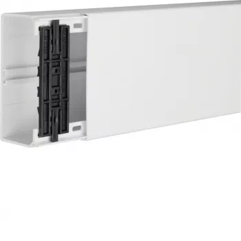 HAGER TEH FB6013009016 σύστημα καναλιών καλωδίων με δυνατότητα τοποθέτησης συσκευών/διαχωριστικού, PVC, λευκό, 60x130x2000 mm