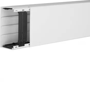 Hager LFH6011009016 κανάλι καλωδίων PC/ABS 110x60mm 2m λευκό RAL 9016