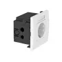 OBO Bettermann BSF πρίζα εντοιχισμού συσκευής 1 απλή Schuko λευκό IP20 χωνευτή 6119421