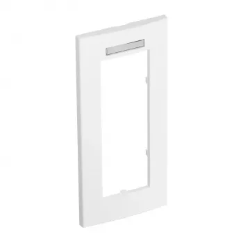 OBO Bettermann Modul 45 Πλαίσιο κάλυψης, 3πλό, λευκό (AR45-BSF3 RW) 6119387