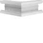 Hager BR6513039016 Εξωτερικό γωνιακό τεμάχιο 130x68mm λευκό