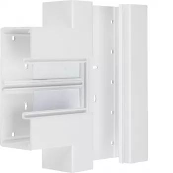 Hager BR6517089016 Ταυ για κανάλι καλωδίων 170x65mm λευκό