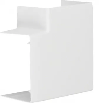 Hager LFF6009059016 Επίπεδη γωνία 90° για κανάλι 90x60 mm, λευκό RAL 9010