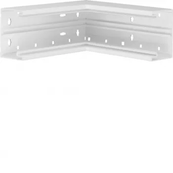 Hager BR6510049016 Εσωτερική γωνία, λευκό (RAL 9016) για κανάλι Tehalit BR 65x100 mm