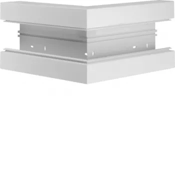 Hager BR6517039016 Εξωτερική γωνία για κανάλι καλωδίων 170x68 mm, λευκό
