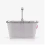 reisenthel carrybag καλάθι αγορών, συνθετική ίνα, γκρι «cord grey» BK7084