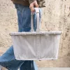 reisenthel carrybag καλάθι αγορών, συνθετική ίνα, γκρι «cord grey» BK7084