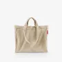 reisenthel Softshopper Cord Sand τσάντα ώμου GR6052 πολυεστέρας 28 λίτρα