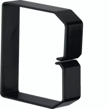 Hager B800803 μαύρο κανάλι καλωδίων PVC 80x80mm 2m