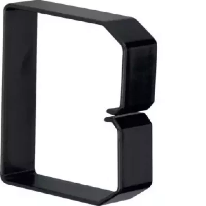 Hager B800803 μαύρο κανάλι καλωδίων PVC 80x80mm 2m