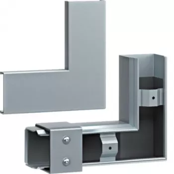 Hager FWK-Plus επίπεδη γωνία 60x60 mm θερμά γαλβανισμένος χάλυβας, πυρασφάλεια FWKP600605VERZ