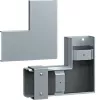 Hager FWK-Plus επίπεδη γωνία 60x100 mm θερμά γαλβανισμένος χάλυβας για σχάρες καλωδίων πυρασφάλειας FWKP601005VERZ