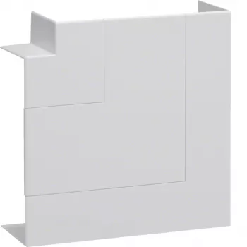 Hager BR651705H9016 επίπεδη γωνία 170x68 mm λευκό κυκλοφορίας RAL 9016