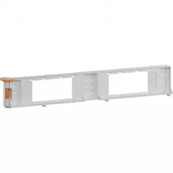 Hager BKGGT60 φορέας συσκευής για κανάλι ποδιάς BKG/BKB, 45 mm, ύψος 60 mm, γαλβανισμένος χάλυβας