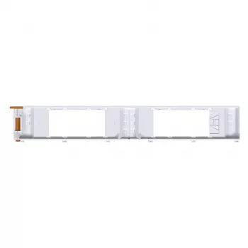 Hager BKGGT60 φορέας συσκευής για κανάλι ποδιάς BKG/BKB, 45 mm, ύψος 60 mm, γαλβανισμένος χάλυβας