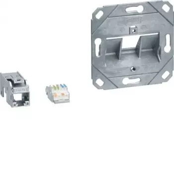 Hager GMKSRJ45C6A1 Cat.6A θωρακισμένο RJ45 Keystone module