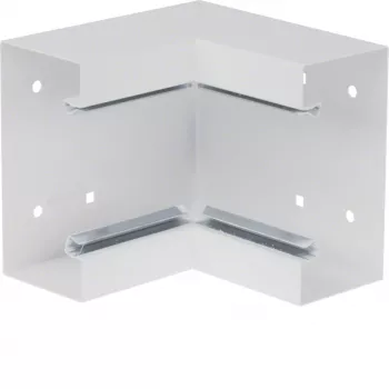 HAGER BRS651304 vws εσωτερική γωνία από βασικό προφίλ 68x130mm λαμαρίνα λευκό κυκλοφορίας RAL 9016 BRS6513049016
