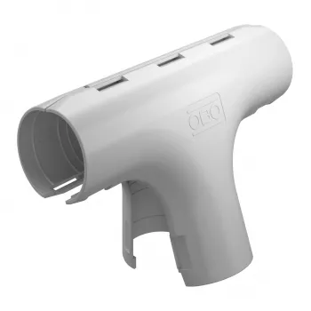 OBO Bettermann Quick-Pipe σύνδεσμος T 3000 TMS M32 ανοιχτό γκρι (2153845)