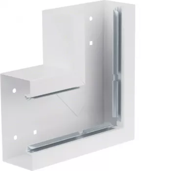 Hager BRS6513059016 επίπεδη γωνία πλάτος 130mm ύψος 65mm λευκό